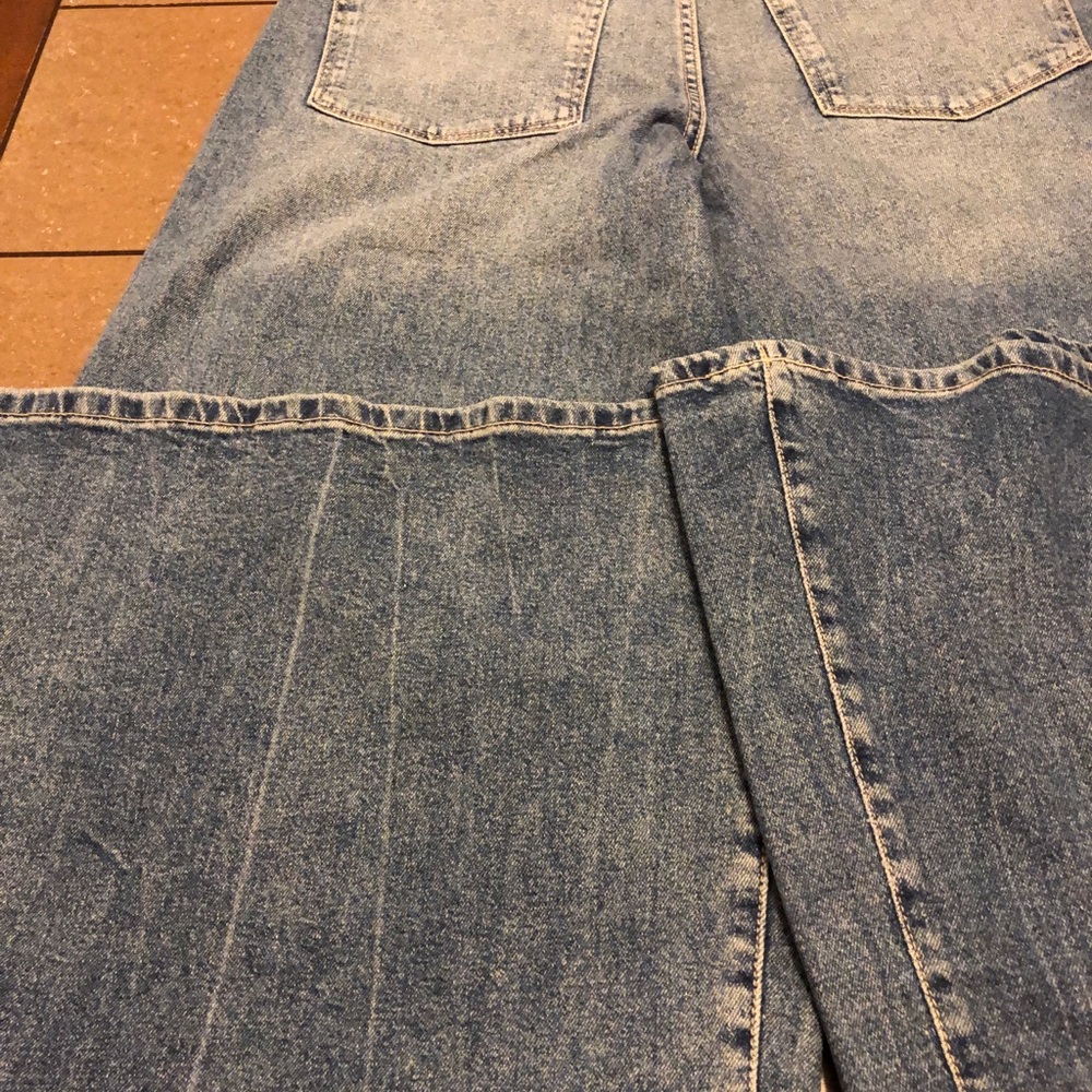 DL1961 Ultra wide leg Indigo Flare Jeans size 27 - Picture 7 of 8